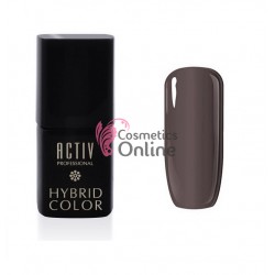 Oja Semipermanenta Activ Hibrid Color UV 15ml Cod 18 maro deschis, art ACP 104031